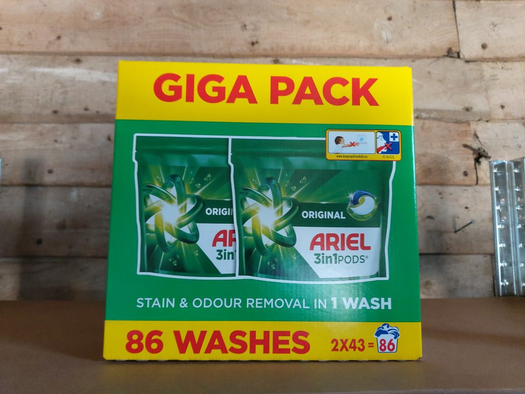 Ariel 3-in-1 Pod Detergent, Original 86 Washes