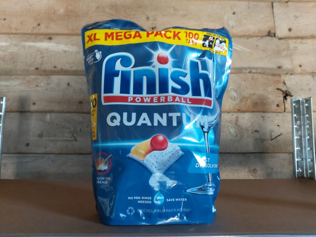 Finish Powerball Quantum Tabs, 100 Lemon Sparkle pods