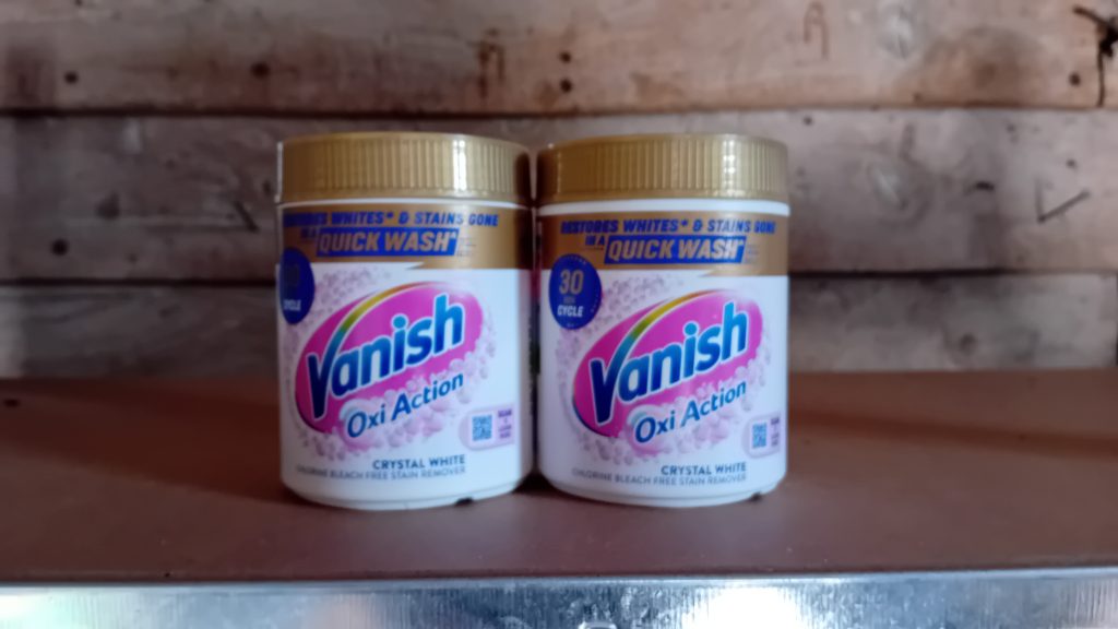 Vanish Oxi Action Stain Remover, Crystal White 470g