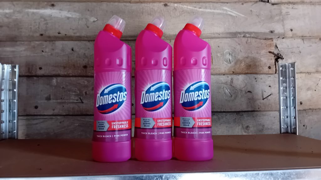 Domestos Extended Germ-Kill Bleach, Pink 750ml