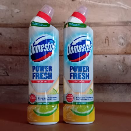 Domestos Power Fresh Gel Toilet Cleaner, Lime 750ml