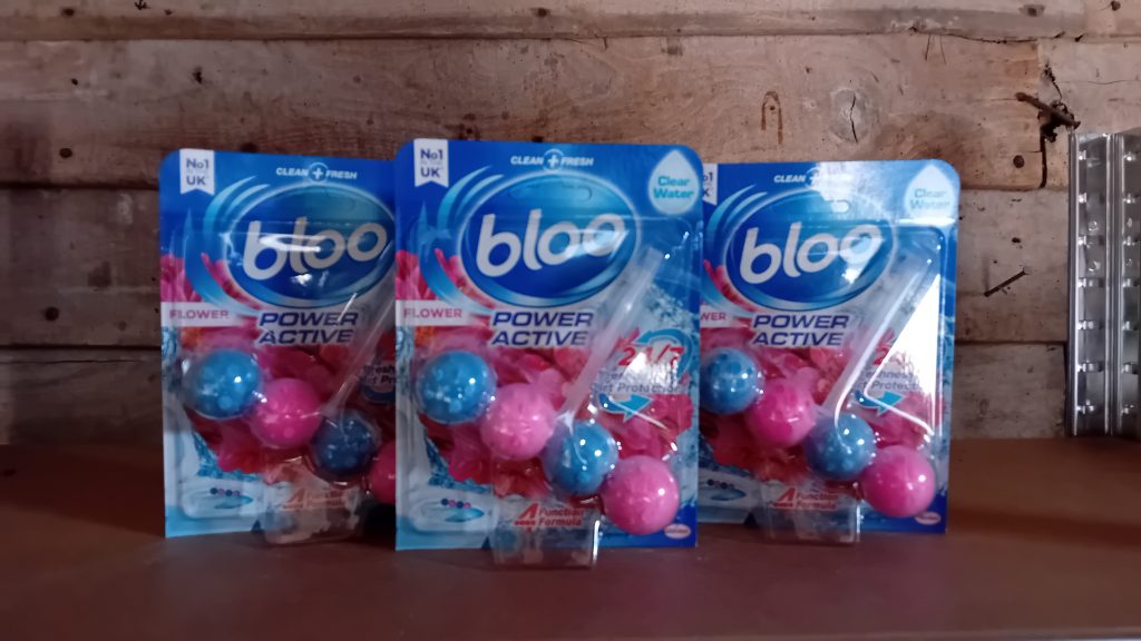 Bloo Power Active Toilet Rim Block, Flowers 50g