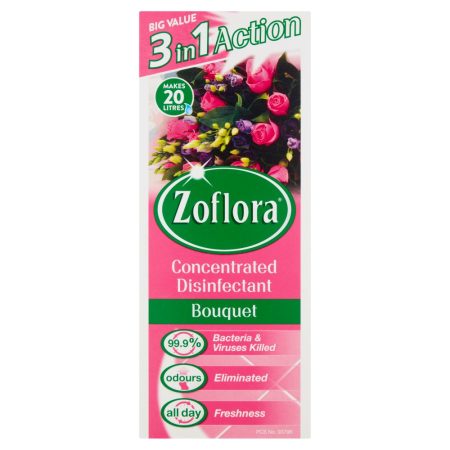 Zoflora 3-in-1 Concentrated Disinfectant, Bouquet 500ml