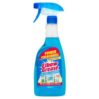 Elbow Grease Glass Cleaner with Vinegar, 500ml