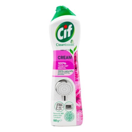 Cif Cream Multi Surface Cleaner, Pink 660g
