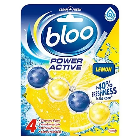 Bloo Power Active Toilet Rim Block, Lemon 50g