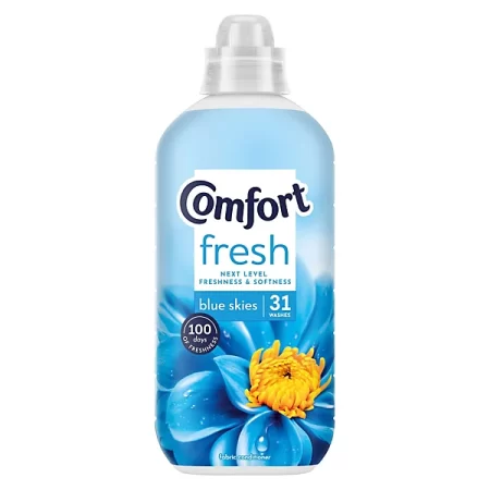 Comfort Fabric Conditioner, Blue Skies 31 Washes 930ml