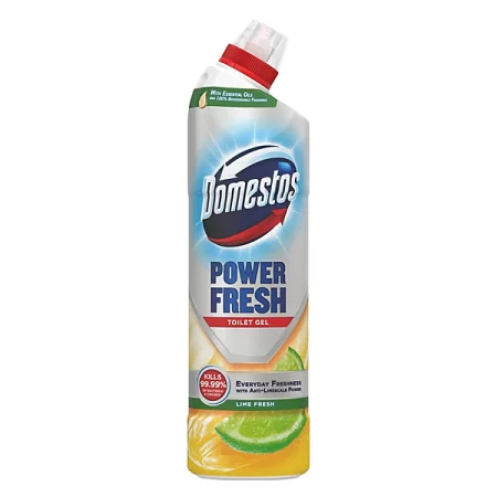 Domestos Power Fresh Gel Toilet Cleaner, Lime 750ml