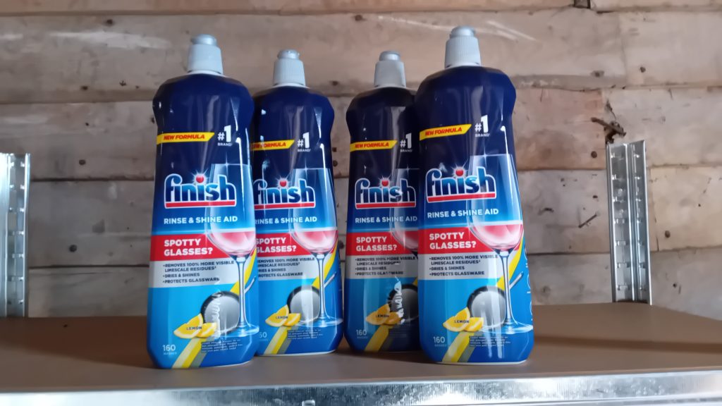 Finish Rinse & Shine Aid, Lemon 800ml