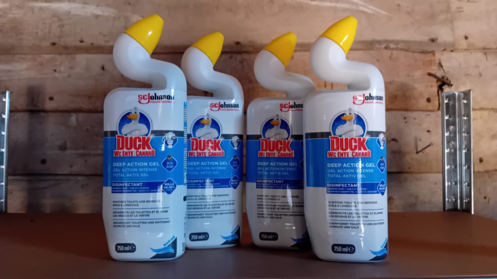 Duck Deep Action Gel Toilet Cleaner, Marine 750ml