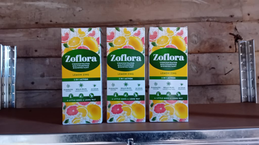 Zoflora 3-in-1 Concentrated Disinfectant, Lemon Zing 500ml