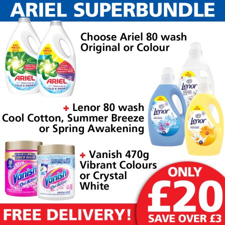 Ariel Laundry Superbundle